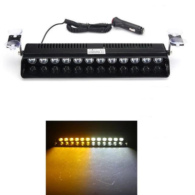 12LED Notfall LED Blitzlicht Polizei für Auto LKW Rot Blau Gelb Weiß LED Blinker Leuchtfeuer Warnleuchte Autolicht Baugruppe