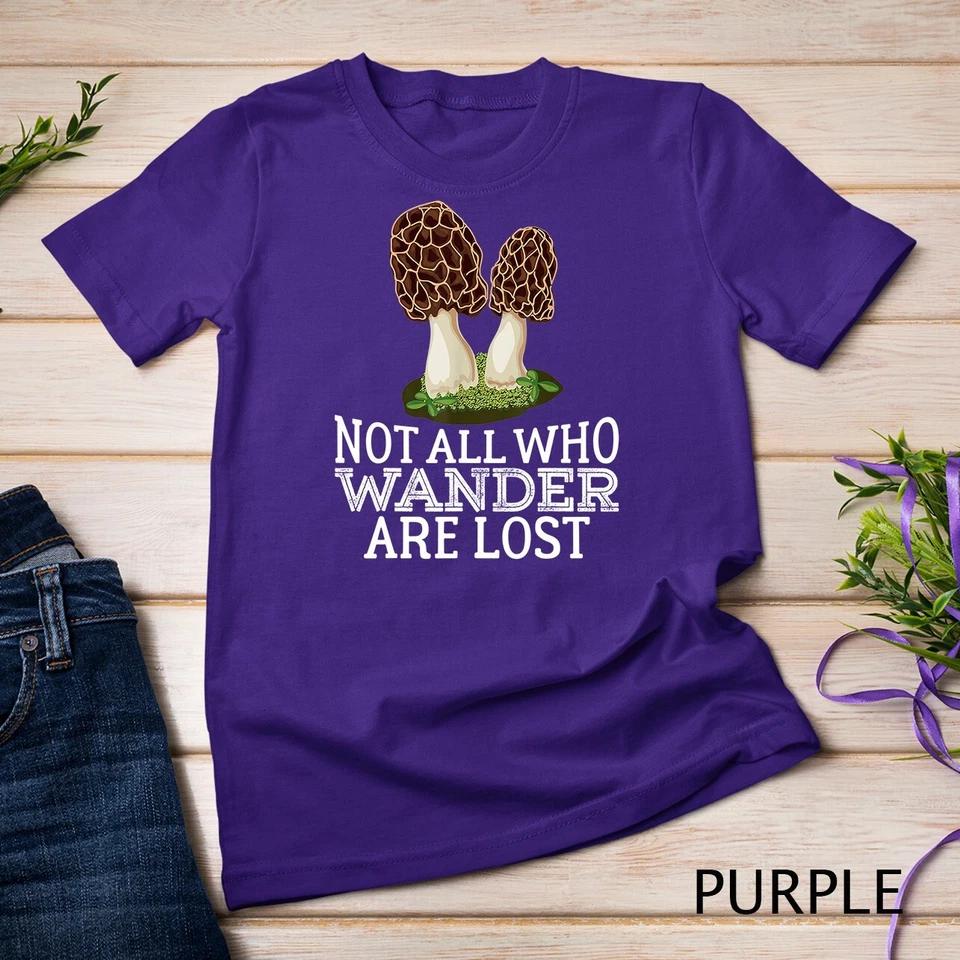 Funny Morel Mushroom Gift Foraging Mushroom Hunting Hunter TShirt Unisex T-shirt 7 XL