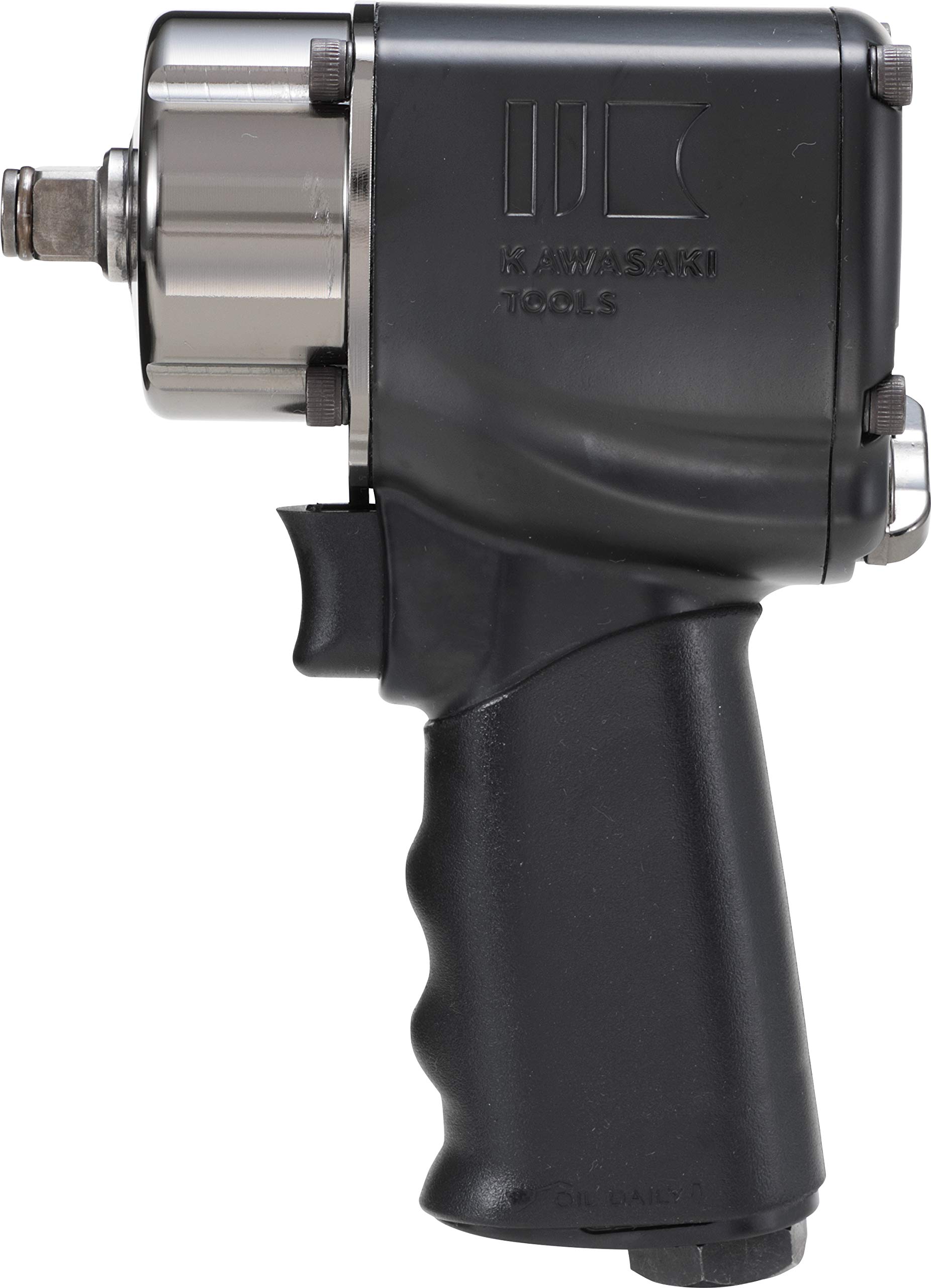 

KAWASAKI TOOLS Пневматичний гайковерт короткий квадратний, чорний 1/2 (12.7 мм) [KPT-6135]
