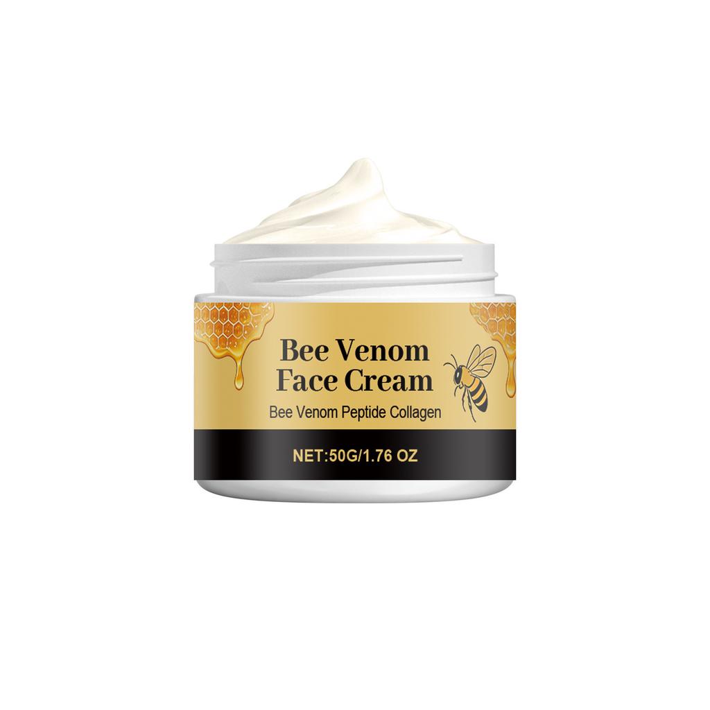 Bee Venom Face Cream Natural Moisturizer for Soft Smooth Hydrated Skin Daily Nourishing Facial Care