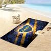 Club Atlético Boca Juniors Print Strandtuch, Großes Weiches Schnelltrocknendes Handtuch für Strand Camping Schwimmen