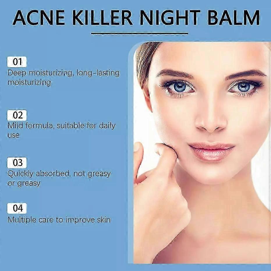 Acnes Redness Killer Deep-cleaning Moisturising Natural Acnes Clearing Cream for Women Men