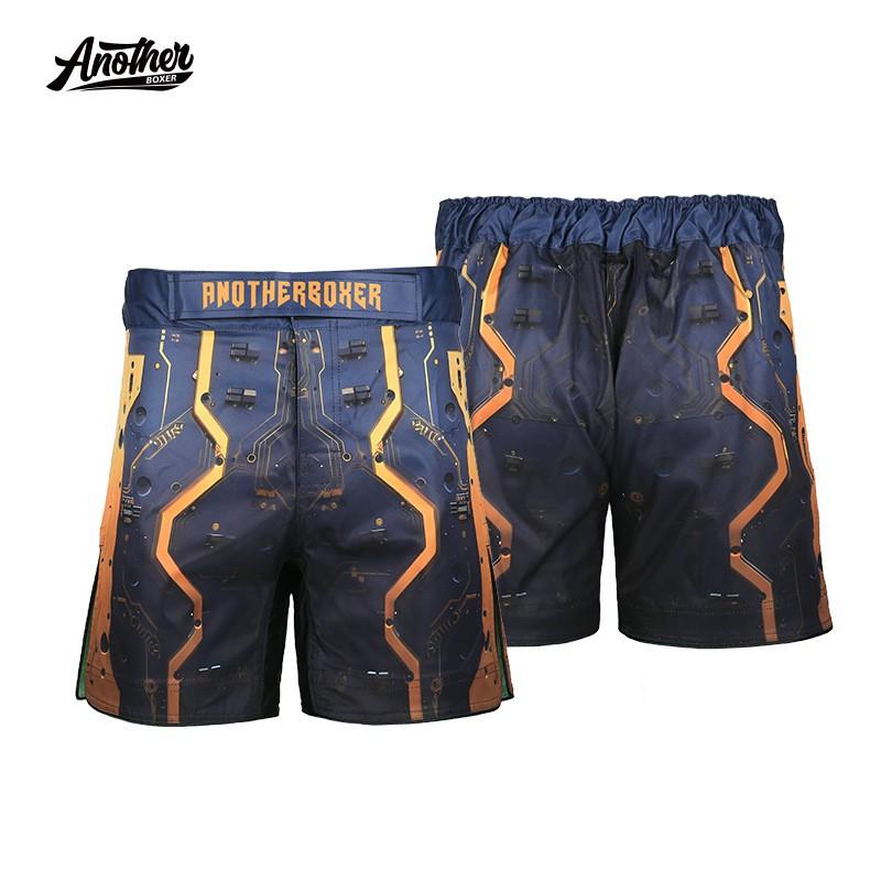 Mens Fight Shorts BJJ MMA Training Grappling Cage Fighting Athletic