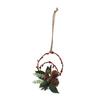Christmas Hanging Decorative Wreath Handmade Unique Pine Cone Wall Decoration for Birthday Holiday Room Decorations