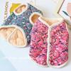 S-2XL Herbst Winter Haustier Hund Fleece Weste Rosa Blau Warm Floral Baumwollkleidung Katze Kleidung Für 1.25-9kg Kleine Mittelgroße Hunde Katzen