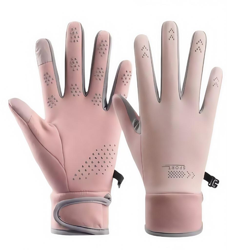 Outdoor Sports Gloves Winter Thermal Touchscreen Windproof Cold Resistant with Fleece Lining for Cycling Skiing Motorcycle