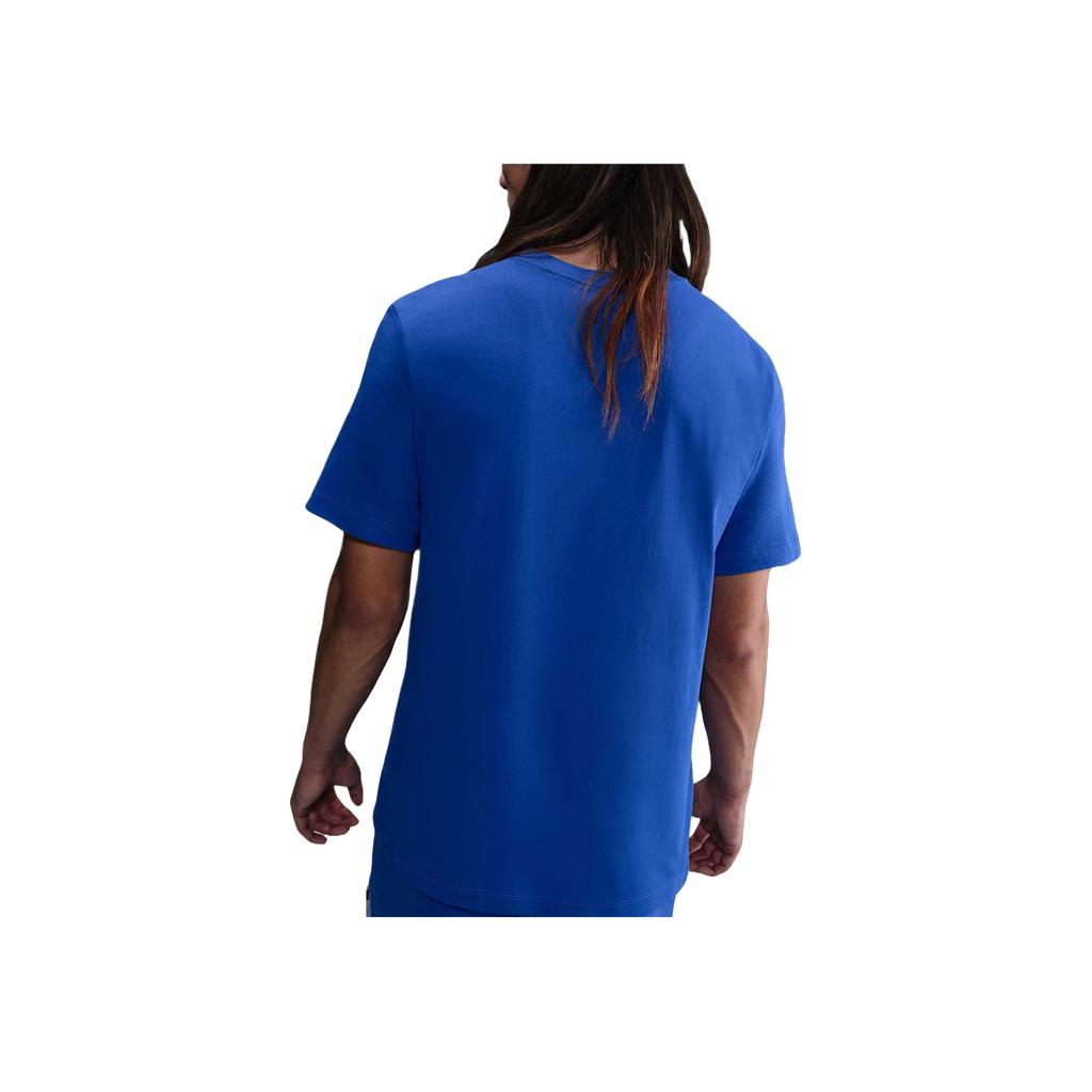 Nike Comfortable Stylish Simple Versatile Short Sleeve T-Shirt Men tops Blue HQ8394-480