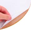 30Cm Round Self-Adhesive Cork Board Bulletin Wall Decorative Message Display Photo Notice Organizer Thin Wood Panel For Home