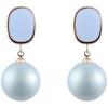 Pinkdudu Simple Causal Pearl Drop Earrings Temperament Elegant Trendy Alloy Earrings Jewelry Gift PD1746