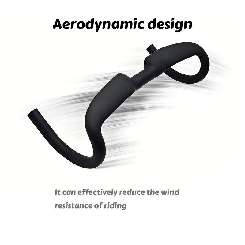 Bicycle handlebar T1000 full carbon fiber lift road handlebar raised 30mm gravel track internal routing design