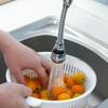 2 Stück 360° drehbarer Wasserhahn-Verlängerer, Dual-Sprühmodus, Spritzschutz-Design - Langlebiges ABS-Material, geeignet für Badezimmer- und Küchenspülen