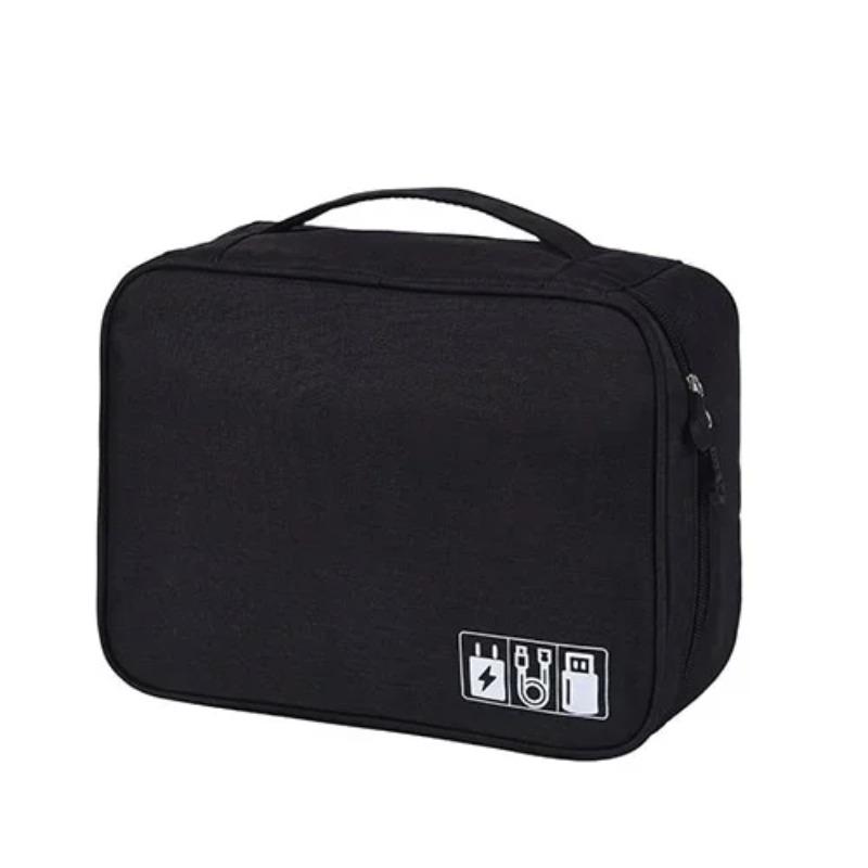 Digital Storage Bags Organizer USB Gadgets Cables Wires Charger Power Battery Zipper Cosmetic Case