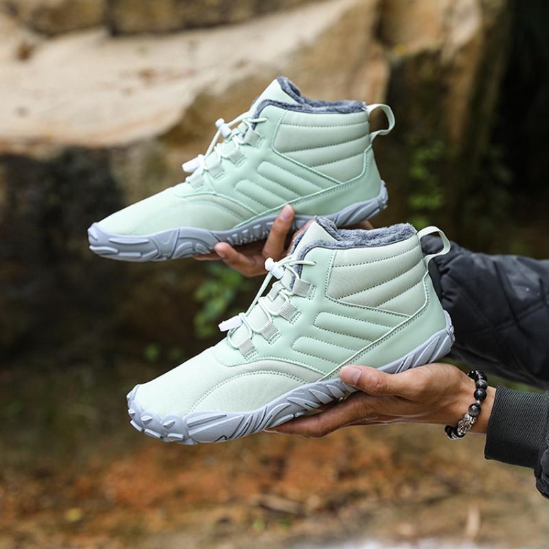 Cizme ocazionale pentru bărbați și femei Cizme de iarnă din catifea pentru pescuit din bumbac, pereche, în aer liber, impermeabile, respirabile.