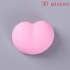10/30Pcs Stereo Relieve Stress Peach Bum Sticker Mobile Phone Decoration Accessories Fun Butt Mochi Squeeze Toy