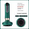 Rechargeable Electric Gua Sha Massager with Heating Vacuum Cupping ABS 304 Stainless Steel
