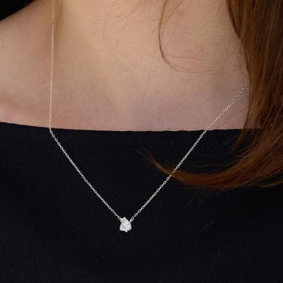 PAIGEFLYNN JEWELRY [925 Silver] Moissanite Plus Necklace