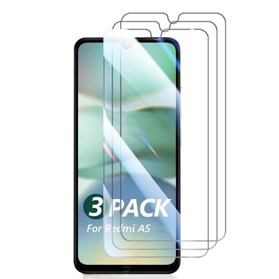 

Комплект из 3 штук HD Прозрачная защитная пленка для экрана из закаленного стекла твердостью 9H для Redmi A5 RedMi A5 белый