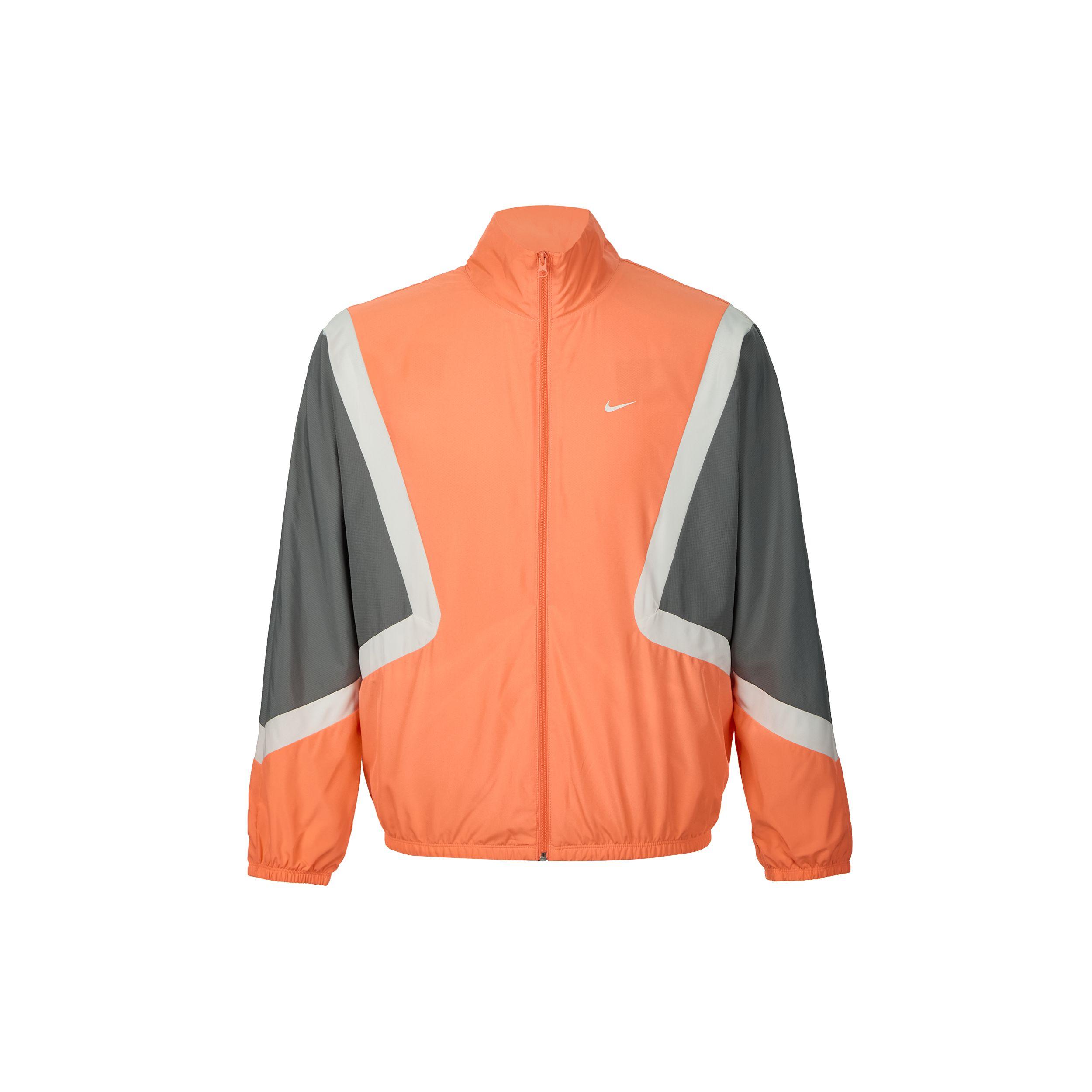 

Nike As M Nk Df Wvn Icon Jacket Startfv Color Block Loose Retro Sports Woven Stand Collar Long Sleeve Jacket Men Jacket Red FZ0249-643 2XL