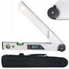 PE180 Electronic Inclinometer with Magnet 360 Digital Angle Measurement for Saw Blades