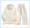 Atmungsaktives Sommer-Paar-Set: Ultra-dünner Eis-Seiden-Sonnenschutz-Hoodie & Hose