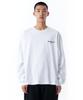Opeunyadeu(Owai) Spread Logo Long Sleeve-White