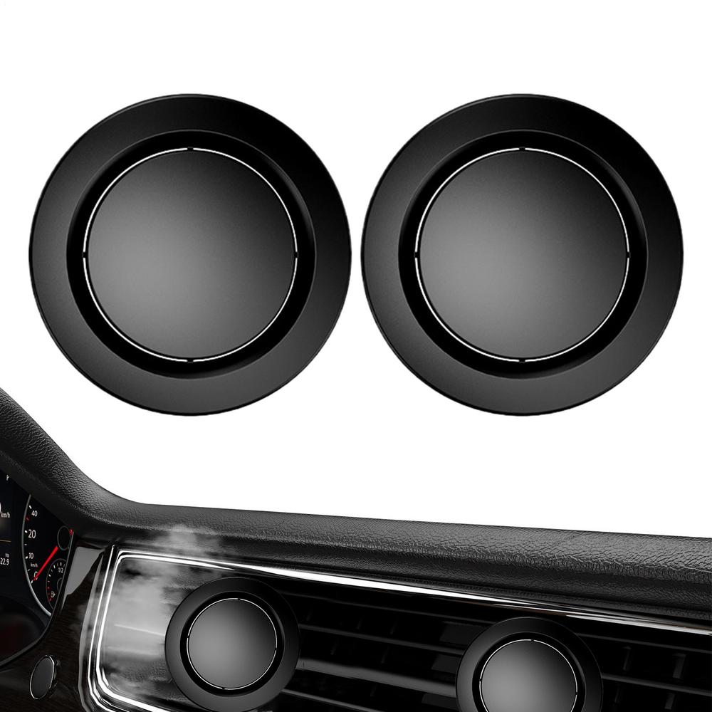 Car Air Conditioning Deflector Vehicle Air Conditioning Deflector Wind Shield 2 Pieces Easy Install Redirector Detachable For