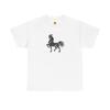 Half Horse Half You Know Illustration Tee | Hand-Drawn Stallion Shirt