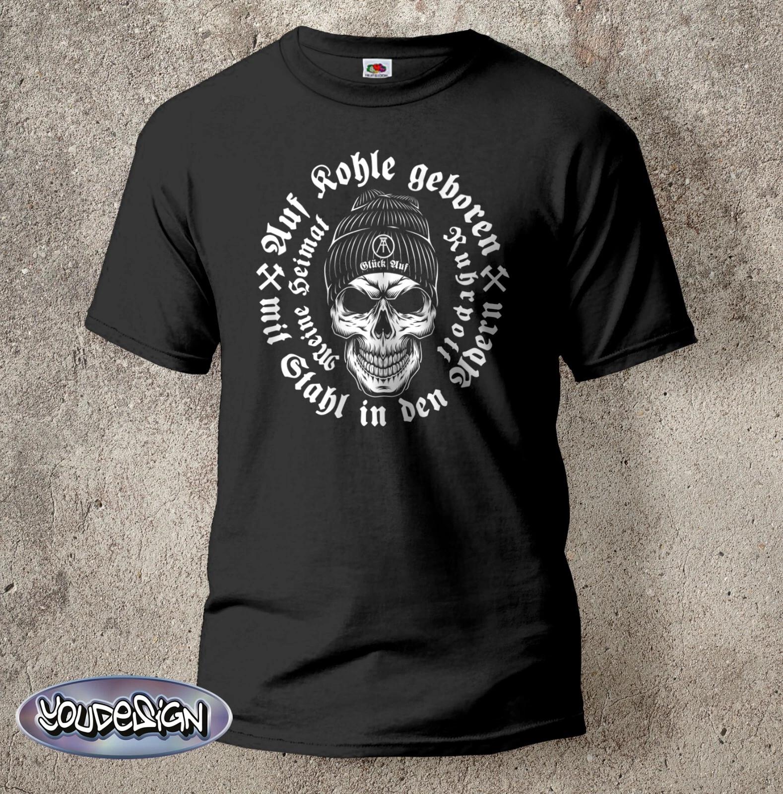 Ruhrpott home shirt love pride colliery mining coal T-shirt Steiger buddy M