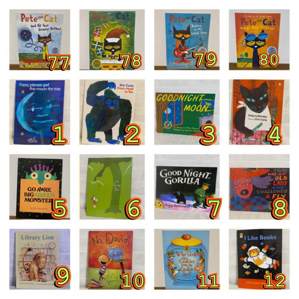 [USED] Sale! English picture book set of 3