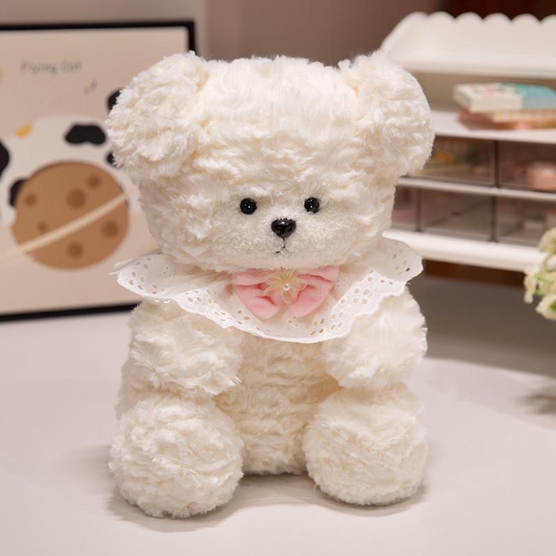 

Успокаивающая плюшевая игрушка: Зайчик с длинными ушами, плюшевый мишка и тряпичная кукла-щенок 25cm, 0.16kg