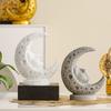 Resin Moon Statue Moon Goddess Sculptures Collectible Figurines Decorative Objects Table Ornament Office Home Decors