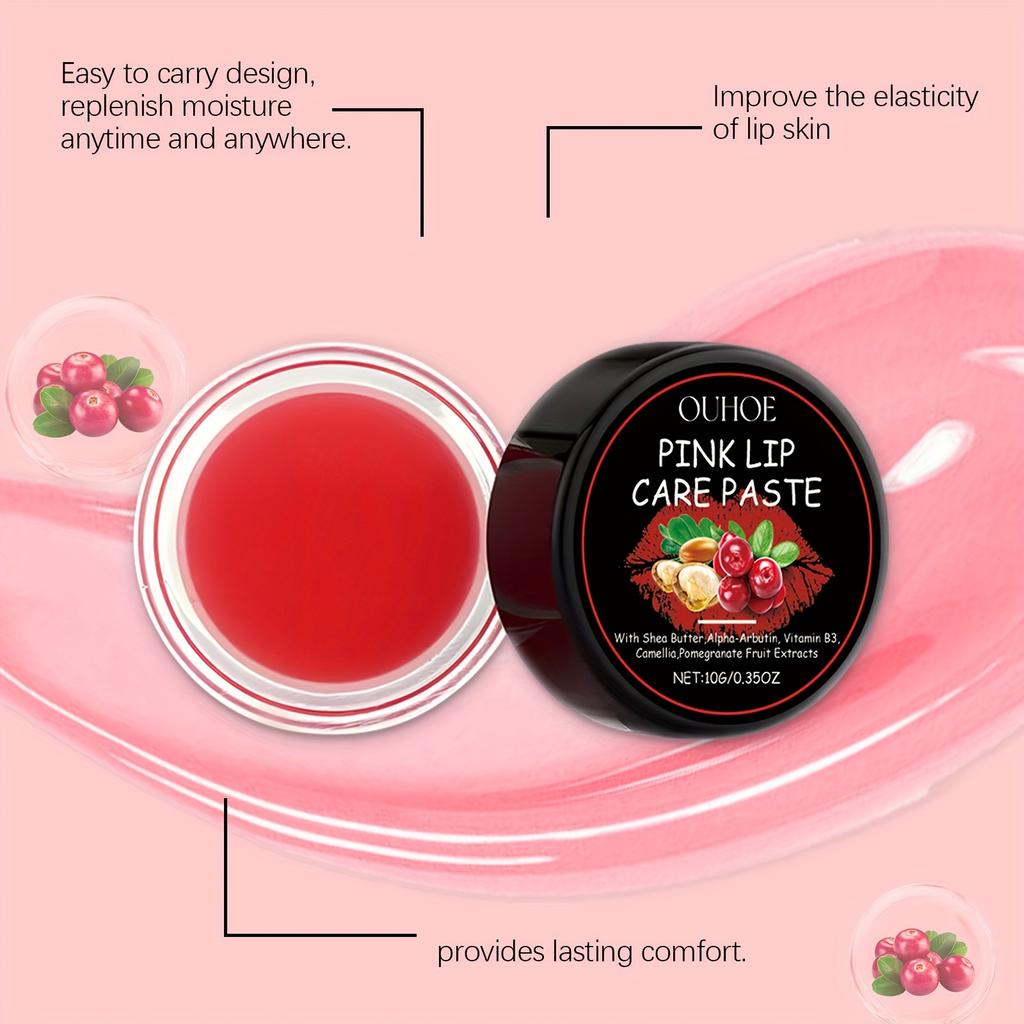 Balsam de Buze Hidratant Reparare Buze Uscate Extract de Plante Îngrijire Hrănire Culoare Buze Hidratare Naturală Moliciune de Lungă Durată