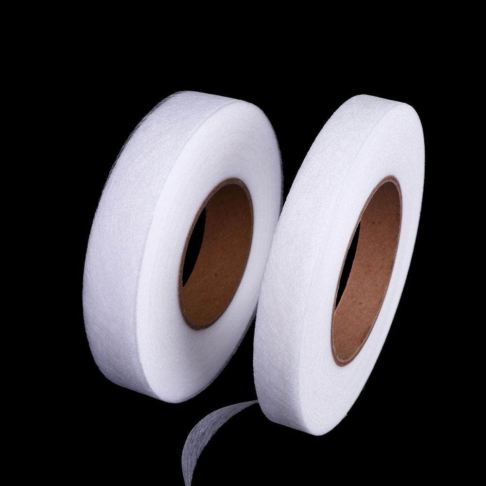 1pcs Iron-on Lace Trim Double Side Sewing Garment Fabric Tape Wonder Web Fuse Hem Tape Hemming Tape