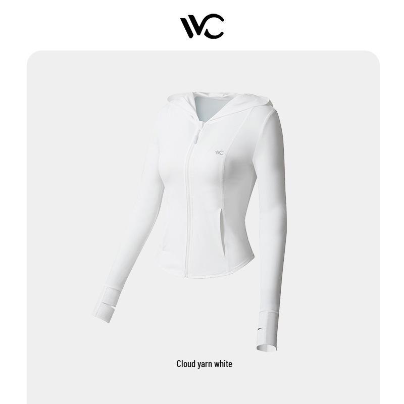 Women's VVC Summer UV Protection Slimming Jacket, Ice Silk Breathable, Waist-Slimming, Body-Shaping for Outdoor Sun Protection