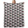 CLUE - Movie Style Character Art Card - Butler Wadsworth Throw Blanket Machine Washable Soft Warm Blanket