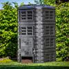 KADAX Garden Composter Modular 1260L Frost-resistant Year-Round Black