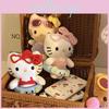 Adorable Cartoon Cat Plush Keychain Cute Kitty Bag Pendant Mini Stuffed Animal