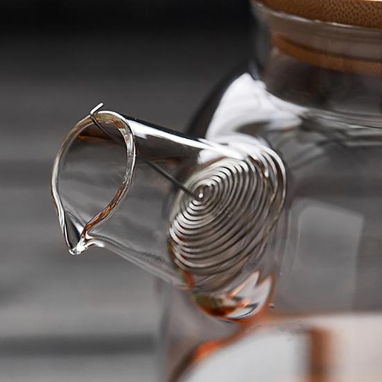 2/4Pcs Teapot Spout Strainer Portable Spiral Coffee Filter Tea Strainer Stainless Steel