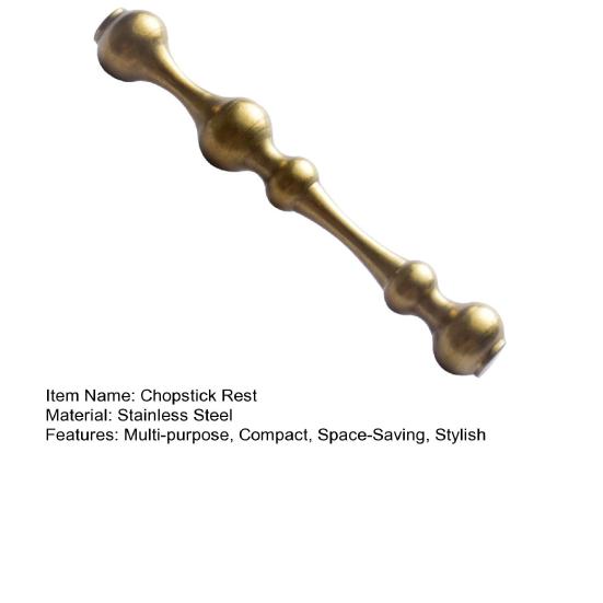 Edelstahl Essstäbchenablage Tragbarer Essstäbchenhalter Löffelablage Leicht zu reinigen Mehrzweck Geschirr