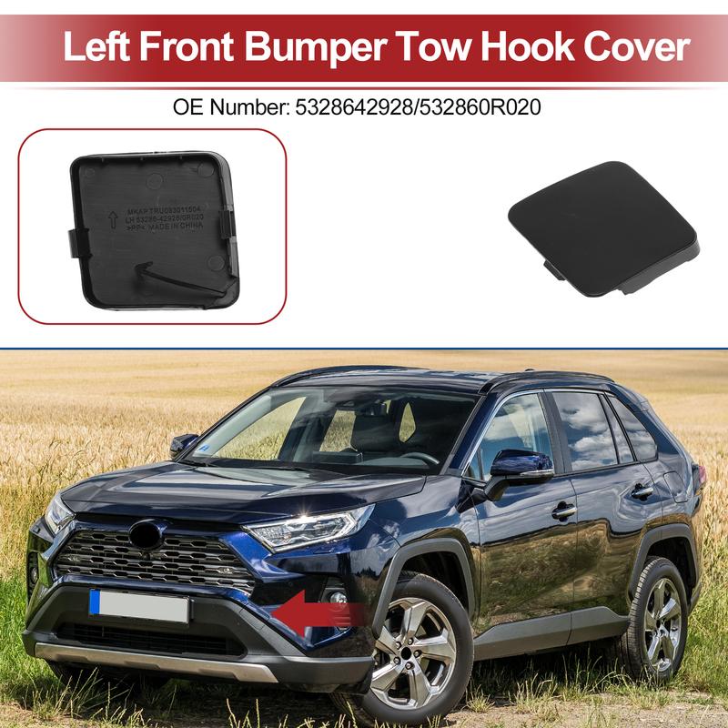UXCELL Left Front Car Tow Hook Cover Cap for Toyota RAV4 2019-2025 No.5243842901