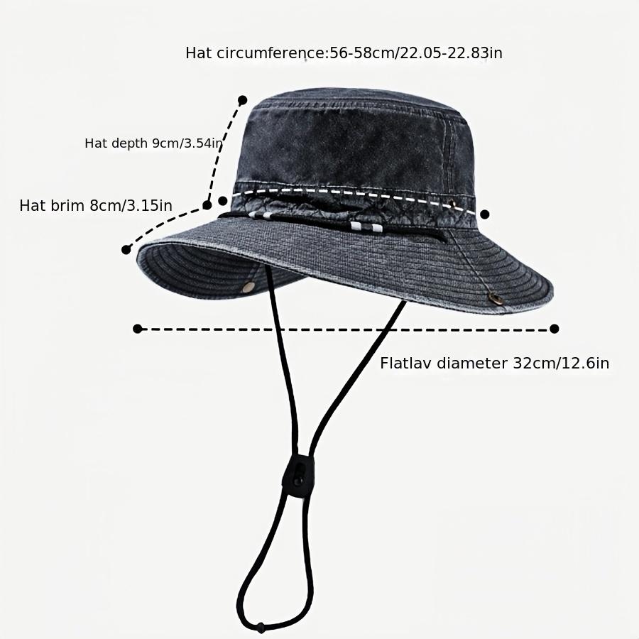 Vintage British Fisherman Hat, Wear One Hat Twice, Switch Between Cowboy Hats At Will, Essential for Hiking and Cycling