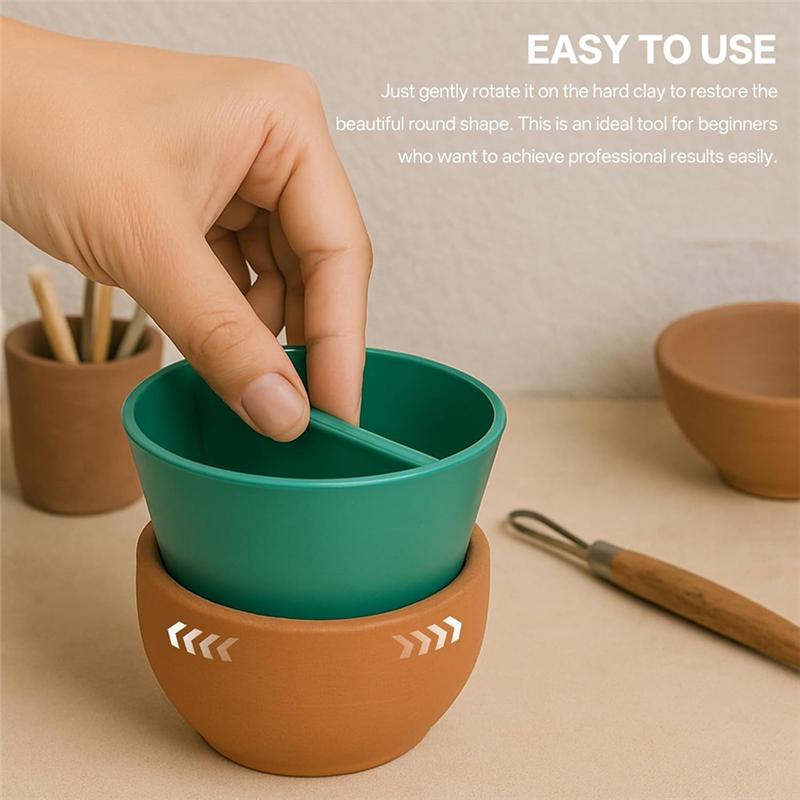 Vormgereedschap 3 Maten 6 Stuks Keramiek Kegel, Voor Pottenbakkers 3D Printer Klei Bevestigingsranden