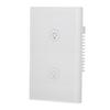 Smart Touch Wall Switch APP Control 2 Way Tempered Glass Panel Light Switch for Home Office