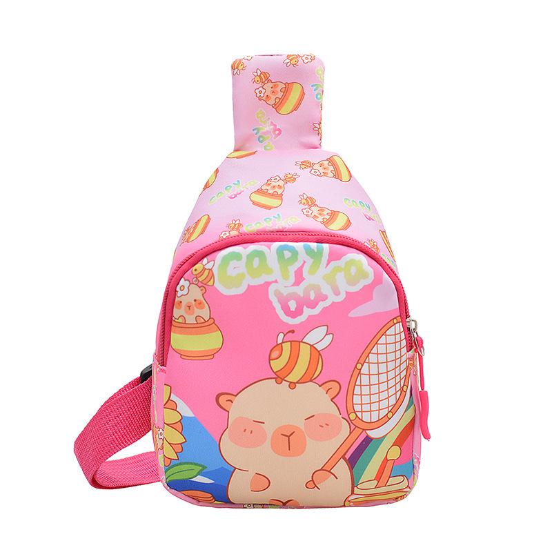 Cartoon Kids' Crossbody Bag - Cute, Convenient Travel Storage for Children