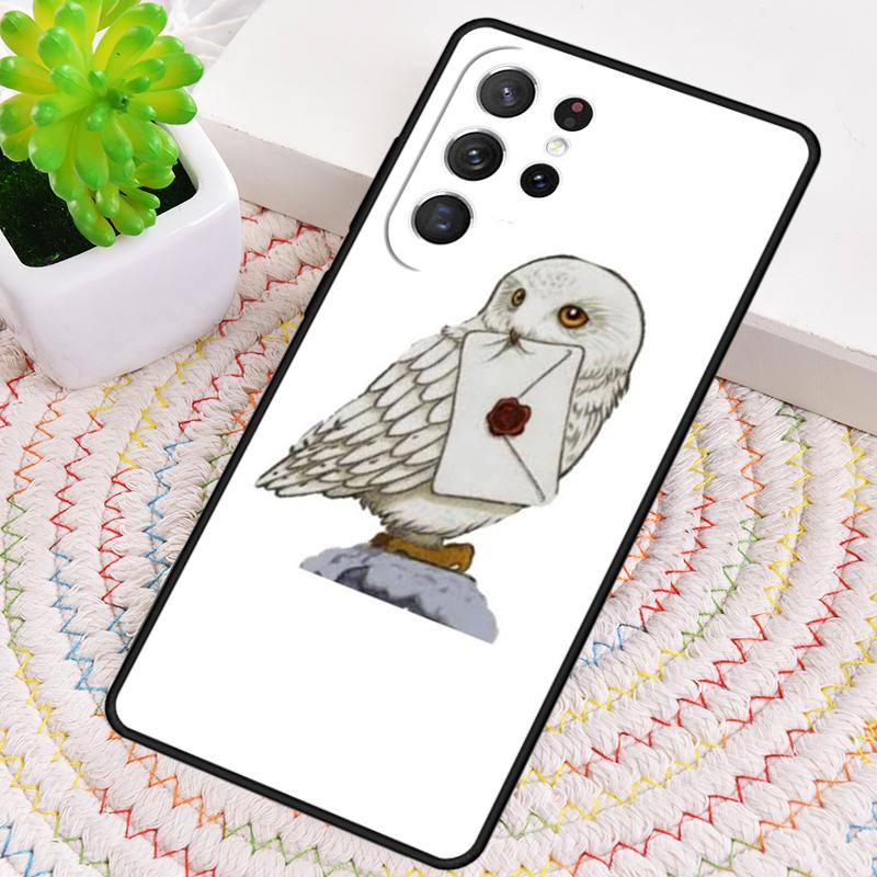 magical owl Silicone Phone Case For Samsung Galaxy note 10 pro S26 S25 S24 S23 S22 S21 Plus S25Ultra Capa Cover