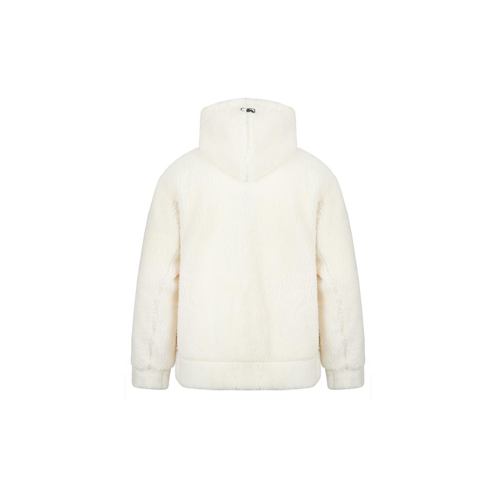 New MLB New York Yankees Velvet Jackets Unisex Cream 3AJPF0516-50CRS