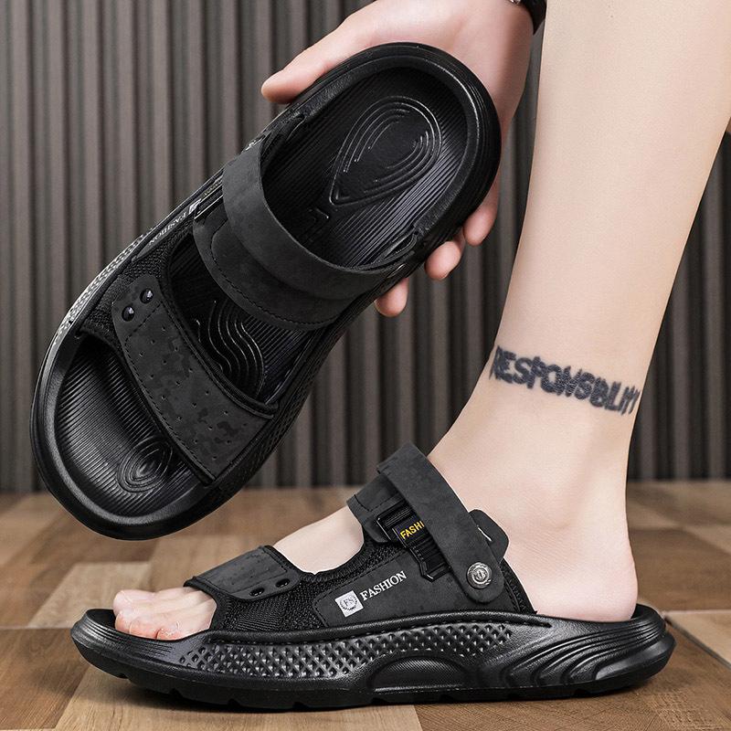 New summer beach slippers outdoor wear one shoe two fashion non-slip sandals breathable fashion versatile slippers