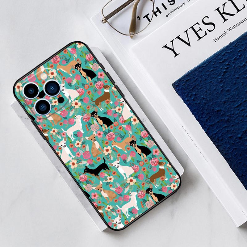 Chihuahua Dog Case For iPhone 15 16 Pro Max 14 12 11 13 Pro Max Plus XR X XS Max 12 13 Mini Cover