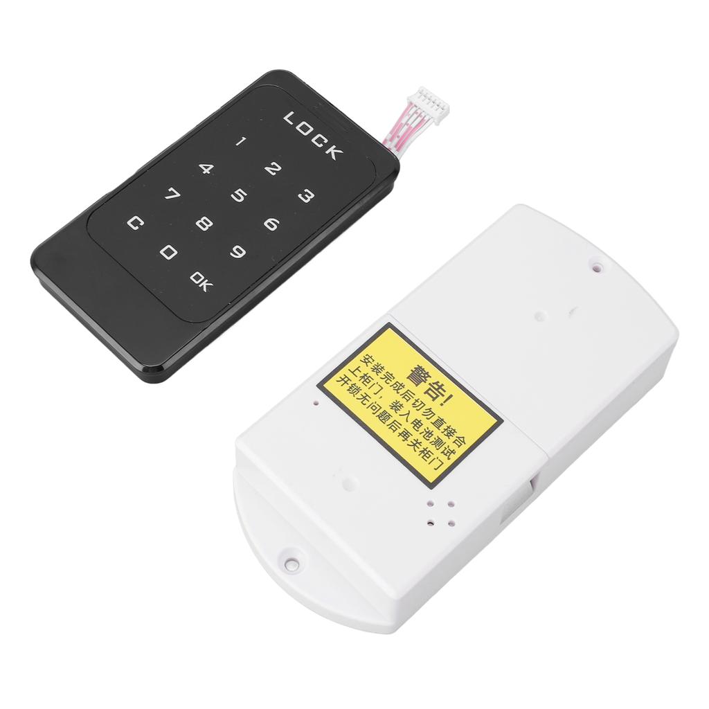 Digitales elektronisches codiertes Schrankschloss Smartes Passwortschloss Touch-Tastatur Garderobe Aktenschrankschloss für Zuhause Büro
