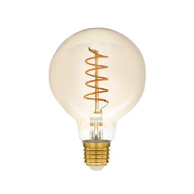 DECORATIVE LED BULB E27 4W G125 WARM